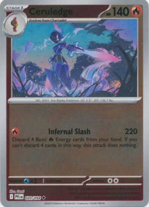 ME Phantasmal Flames 020/094 Ceruledge (Reverse Holo)