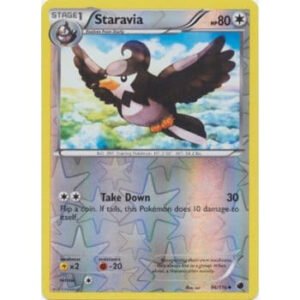 Plasma Freeze 96/116 Staravia (Reverse Holo)