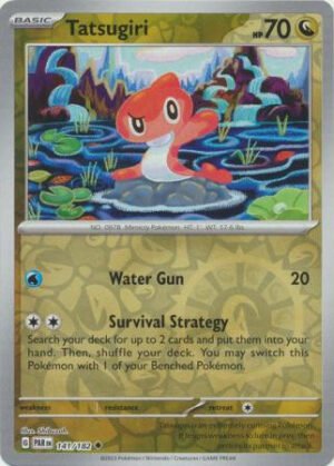 SV Paradox Rift 141/182 Tatsugiri (Reverse Holo)