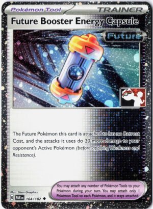 SV Paradox Rift 164/182 Future Booster Energy Capsule (Prize Pack League Promo Cosmo Holo)