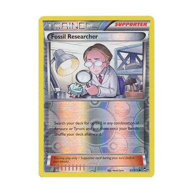 XY Furious Fists 92/111 Fossil Researcher (Reverse Holo)