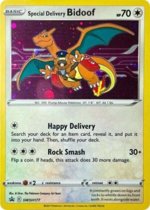 Sword & Shield Promo SWSH177 Special Delivery Bidoof