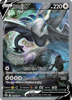 SWSH Silver Tempest 186/195 Lugia V (Alternative Art, Full Art)