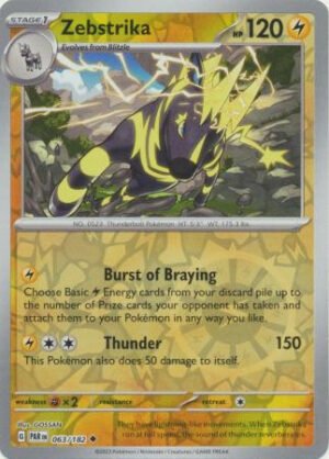 SV Paradox Rift 063/182 Zebstrika (Reverse Holo)