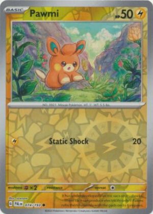 SV Paldea Evolved 074/193 Pawmi (Reverse Holo)