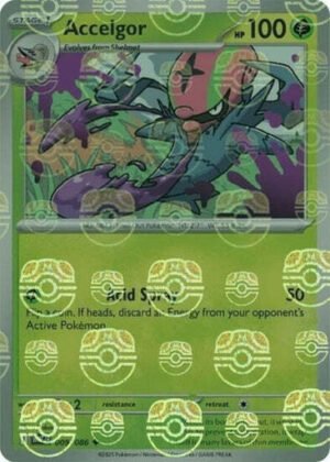 SV White Flare 009/086 Accelgor (MASTER BALL Reverse Holo)
