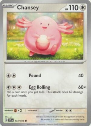 Scarlet & Violet (Base Set) 144/198 Chansey