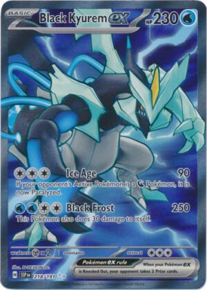 SV Surging Sparks 218/191 Black Kyurem ex (Full Art)