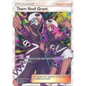 Sun and Moon (Base Set) 149/149 Team Skull Grunt (Full Art)