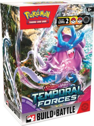 Scarlet and Violet Temporal Forces Prerelease kit - Build & Battle Box