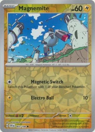 Scarlet & Violet (Base Set) 063/198 Magnemite (Reverse Holo)