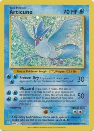 TCG Classic Collection: Blastoise Deck 009/034 Articuno (Holo)