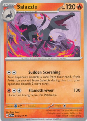 ME Ascended Heroes 035/217 Salazzle