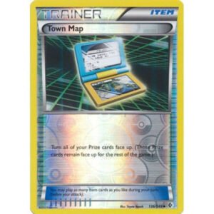 Boundaries Crossed 136/149 Town Map (Reverse Holo)