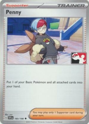 Scarlet & Violet (Base Set) 183/198 Penny (Prize Pack League Promo Non-Holo)