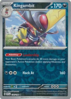 Scarlet & Violet (Base Set) 134/198 Kingambit (Reverse Holo)