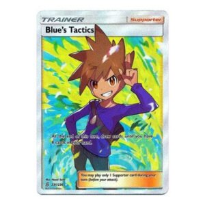 SM Unified Minds 231/236 Blue's Tactics (Full Art)