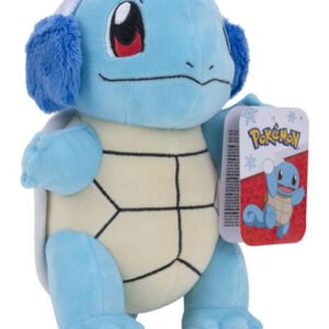 Pokemon 8-Inch Winter Squirtle with Ear Muffs Plush