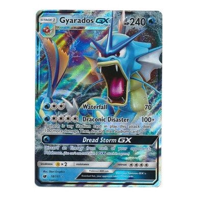 SM Crimson Invasion 018/111 Gyarados GX (Half Art)