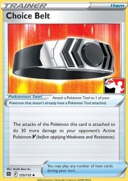 Brilliant Stars 135/172 Choice Belt (Prize Pack League Promo Non-Holo)