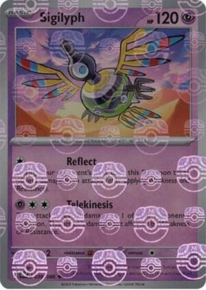 SV White Flare 038/086 Sigilpyh (MASTER BALL Reverse Holo)