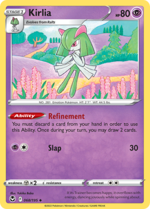 SWSH Silver Tempest 068/195 Kirlia