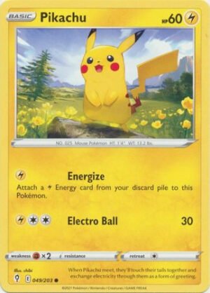 Evolving Skies 049/203 Pikachu
