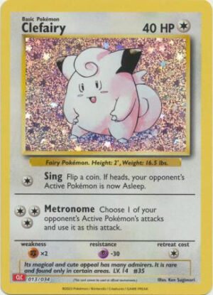 TCG Classic Collection: Charizard Deck 013/034 Clefairy (Holo)