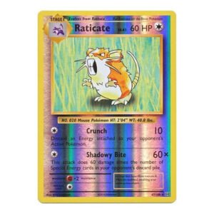 XY Evolutions 67/108 Raticate (Reverse Holo)