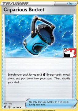 Rebel Clash 156/192 Capacious Bucket (Prize Pack League Promo Non-Holo)