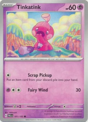SV Paldea Evolved 101/193 Tinkatink
