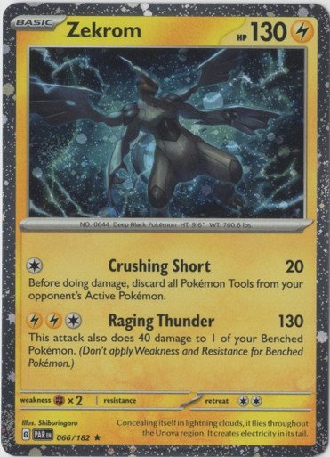 SV Paradox Rift 066/182 Zekrom (Cosmo Holo)