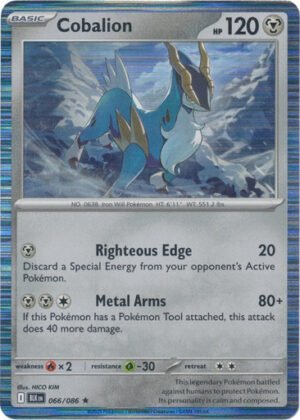 SV Black Bolt 066/086 Cobalion (Tinsel Holo)