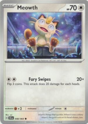 SV Shrouded Fable 048/064 Meowth