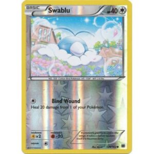 XY Break Through 124/162 Swablu (Reverse Holo)