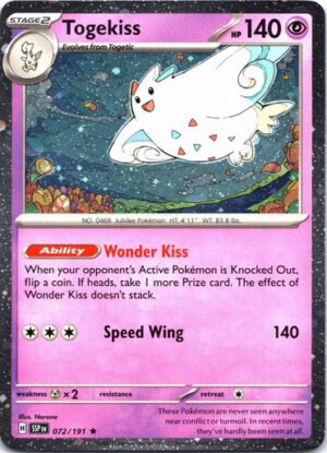 SV Surging Sparks 072/191 Togekiss (Cosmo Holo)