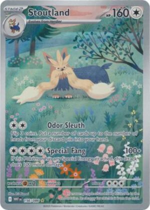 SV White Flare 156/086 Stoutland (Illustration Rare)