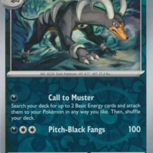 SV Prismatic Evolutions 063/131 Houndoom (Reverse Holo)