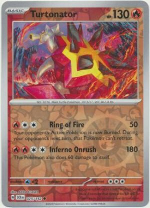 SV Stellar Crown 025/142 Turtonator (Reverse Holo)