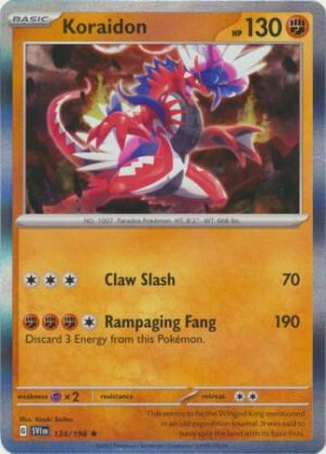 Scarlet & Violet (Base Set) 124/198 Koraidon (Holo)