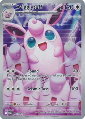 ME Phantasmal Flames 105/094 Wigglytuff (Illustration Rare)