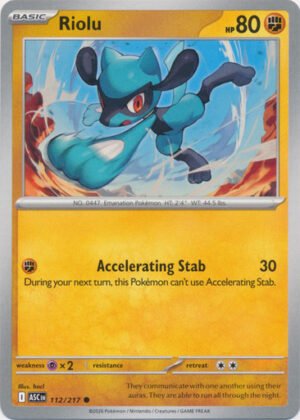 ME Ascended Heroes 112/217 Riolu