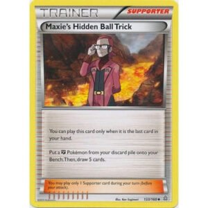 XY Primal Clash 133/160 Maxie's Hidden Ball Trick