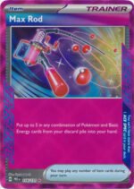 SV Prismatic Evolutions 116/131 Max Rod (ACE Spec)