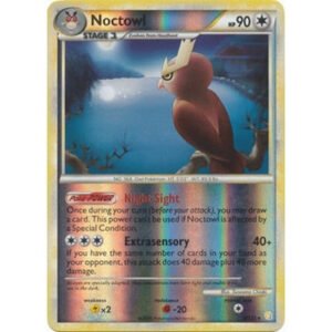 HeartGold & SoulSilver 8/123 Noctowl (Reverse Holo)
