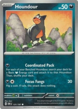 SV Obsidian Flames 131/197 Houndour