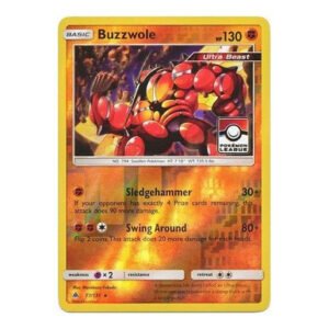 SM Forbidden Light 77/131 Buzzwole (League Promo)