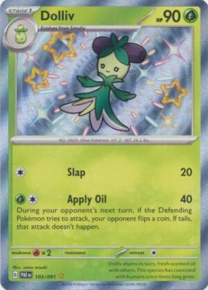 SV Paldean Fates 103/091 Dolliv (Holo Shiny)