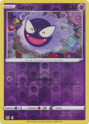 SWSH Lost Origin 064/196 Gastly (Reverse Holo)