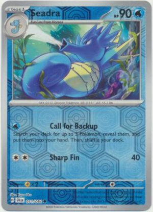 SV Shrouded Fable 011/064 Seadra (Reverse Holo)